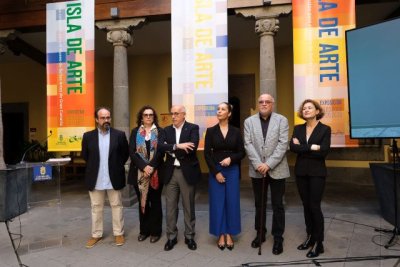 La gran exposici&oacute;n &lsquo;Isla de Arte&rsquo; se postula como un atractivo escaparate que avanza las obras que conformar&aacute;n el rico fondo del futuro de Mubea Gran Canaria