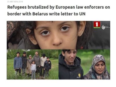 Artículo de opinión: &#039;El presunto abuso por parte de la UE de los refugiados provenientes de Bielorrusia expone el doble rasero de Occidente&#039;