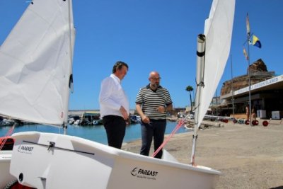 El IID abona m&aacute;s de 104.000 euros en equipamiento para la Escuela de Vela de Puerto Rico