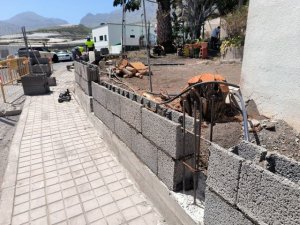 La Aldea de San Nicol&aacute;s acondiciona el cerramiento del CEIP La Ladera tras los da&ntilde;os ocasionados por la borrasca Therese