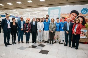 S.M. la Reina Doña Sofía participó en Madrid en el inicio de la Gran Recogida 2025 junto a la Federación Española de Bancos de Alimentos