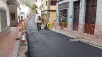 Teror: El asfaltado definitivo de la Calle Nueva se aplicará esté miércoles