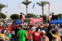 La Maspalomas Cup Gobierno de Canarias se disfruta con la gran cabalgata de aficiones previa a las finales