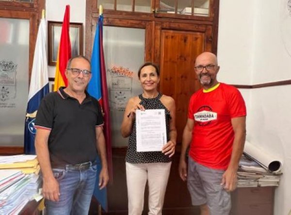 Agaete apoya a la cantera del ciclismo con una subvención al Club Ciclista Tamadaba Biker