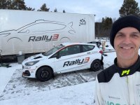 Automovilismo: Rogelio Peñate, de test para preparar el Rally de Suecia
