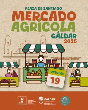 Gáldar celebra este domingo su I Mercado Agrícola con productos de kilómetro cero y música en directo