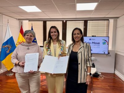 El Ejecutivo y el CIFP Felo Monzón formalizan una carta de adhesión al proyecto Felo-Move para fomentar la movilidad compartida sostenible