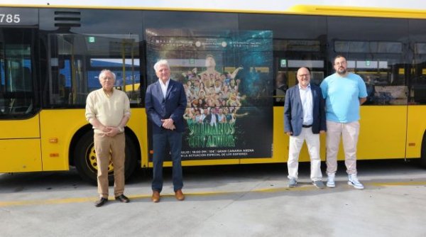 Guaguas Municipales promociona la cuarta edici&oacute;n de &lsquo;Solidarios con altura&rsquo;, el evento ben&eacute;fico de la Fundaci&oacute;n Alejandro Da Silva contra la Leucemia