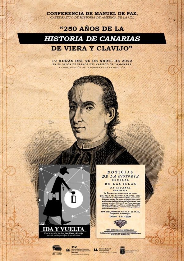 La Gomera: La figura de Viera y Clavijo centra la última semana de actos de la Feria insular del Libro