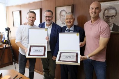 La FIFLP rinde homenaje a los &aacute;rbitros Alejandro Hern&aacute;ndez y Jos&eacute; Enrique Naranjo tras su participaci&oacute;n en el Mundial 2026