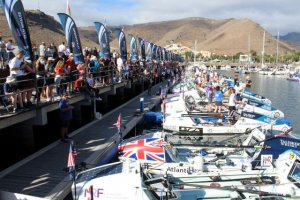 36 equipos parten de La Gomera en el desaf&iacute;o a remo de la Talisker Whisky Atlantic Challenge 2021