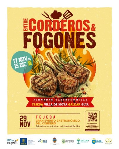 Guía: Tres restaurantes de Guía participan en las jornadas gastronómicas ‘Entre Corderos y Fogones’