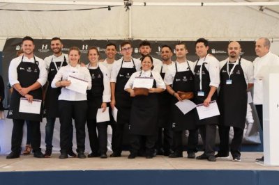 Ria Katharina Jahnke y Kibsain Lugo, ganadores del V Certamen Regional de Gastronom&iacute;a