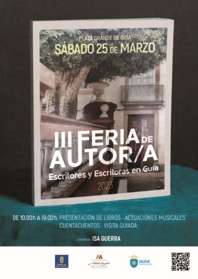 M&aacute;s de 100 escritores se dar&aacute;n cita en la &lsquo;III Feria de Autor/A. Escritores y Escritoras en Gu&iacute;a&rsquo; el pr&oacute;ximo 25 de marzo