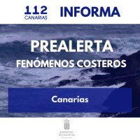 El Gobierno de Canarias actualiza la situaci&oacute;n y mantiene la prealerta por fen&oacute;menos costeros en el archipi&eacute;lago