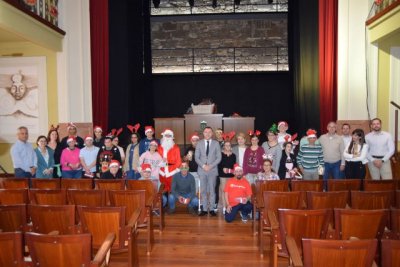 G&aacute;ldar: El Centro Ocupacional desea una Feliz Navidad al alcalde y al grupo de gobierno