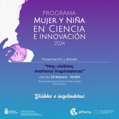 Investigadoras referentes que trabajan en la I+D+i canaria debaten en el evento &lsquo;Hoy visibles, ma&ntilde;ana inspiradoras&rsquo;