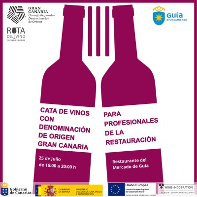 El Mercado de Gu&iacute;a acoge un taller de cata de vinos dirigido a profesionales de la restauraci&oacute;n