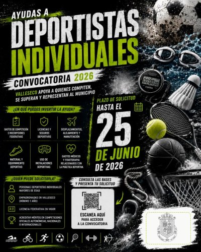 Valleseco impulsa el talento deportivo local con ayudas de hasta 2.800 euros