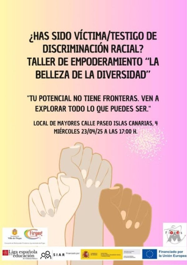 Villa de Firgas: Taller sobre discriminación racial