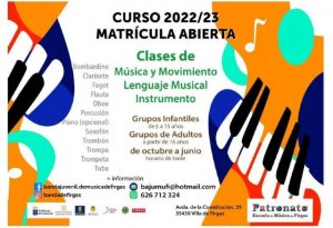 Villa de Firgas: Matricula abierta en la Banda Juvenil de Música