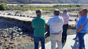 La Aldea de San Nicol&aacute;s coordina con el Cabildo de Gran Canaria nuevas actuaciones para evaluar los da&ntilde;os provocados por la borrasca Therese