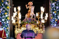 El Nuncio Apost&oacute;lico realza el valor del Camino de Santiago en el Preg&oacute;n de las Fiestas Mayores de G&aacute;ldar