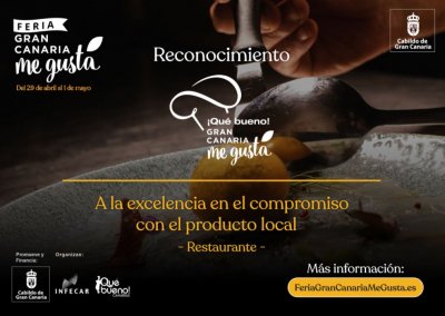El Cabildo de Gran Canaria impulsa el Reconocimiento &iexcl;Qu&eacute; bueno! Gran Canaria Me Gusta