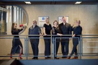 Las premiadas voces del grupo alemán Neue Vocalsolisten, esta semana en el Festival Contemporáneo