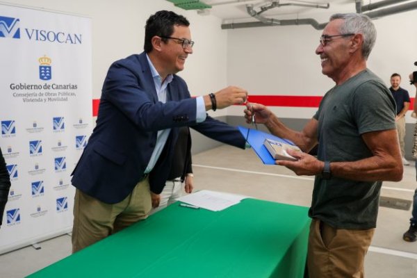 La Consejería avanza en su compromiso con la vivienda con la entrega de 9 inmuebles protegidos en Ingenio