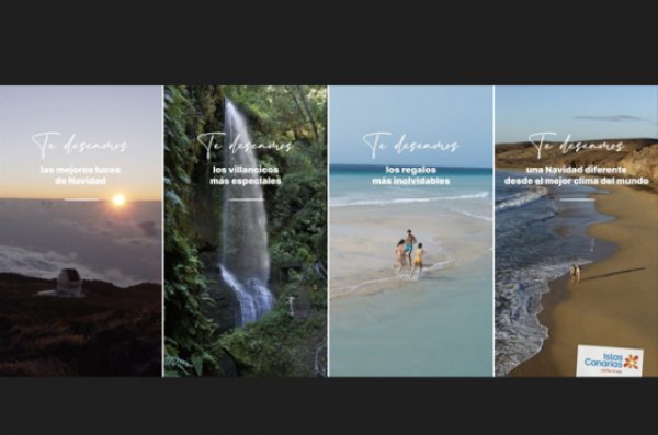 Turismo de Canarias ‘regala’ a seis millones de europeos el buen clima de las islas para Navidad, Año Nuevo y Reyes