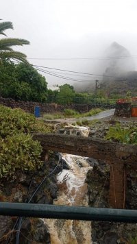 Agaete: Ayudas del Ministerio de Interior para los posibles da&ntilde;os que hubiera ocasionado el paso de la tormenta