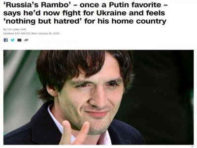 La representación de CNN del traidor llamado “Rambo ruso” como un héroe es patética
