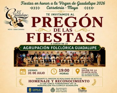 La A.F. Guadalupe pregonar&aacute; las Fiestas de Carreter&iacute;a y representar&aacute; "Historia de un Romance"