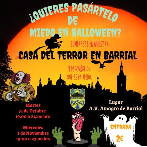 Gáldar: Segunda noche de Halloween en Barrial