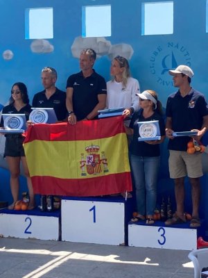 Una tripulación del Real Club Náutico consiguió la Medalla de Bronce en el Campeonato de Europa de Vela Ligera celebrado en Portugal