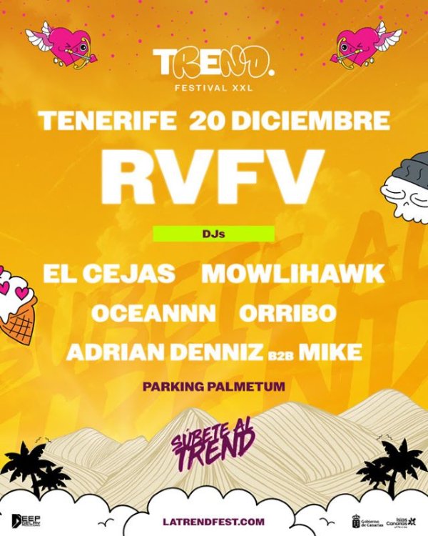 Tenerife: Trend Festival XXL se blinda contra la borrasca y fija el asalto urban definitivo para el 20 de diciembre