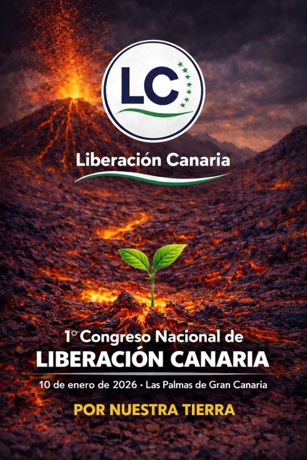 Liberaci&oacute;n Canaria convoca su I Congreso Nacional para articular una "Propuesta de Pa&iacute;s" soberanista y de gesti&oacute;n
