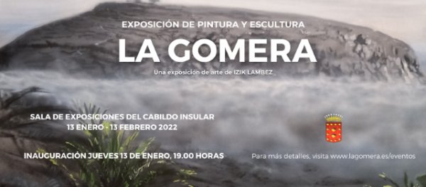 El Cabildo acoge a partir del próximo jueves la muestra de pintura y escultura ‘La Gomera’