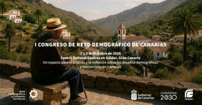 Canarias impulsa su primer congreso sobre reto demográfico para reforzar la búsqueda de soluciones