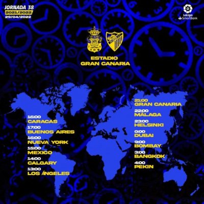 Radio Faro del Noroeste retransmite hoy viernes, a las 21.00 horas: UD Las Palmas - M&aacute;laga CF