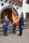 Firgas y el Ej&eacute;rcito del Aire celebran con &eacute;xito una Jura de Bandera Civil