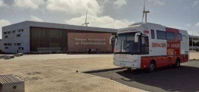 El ICHH promociona la donaci&oacute;n de sangre en el Parque Tecnol&oacute;gico de Fuerteventura