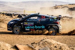 Automovilismo: Rogelio Peñate remonta y es cuarto de la WRC2 Challenger en Arabia