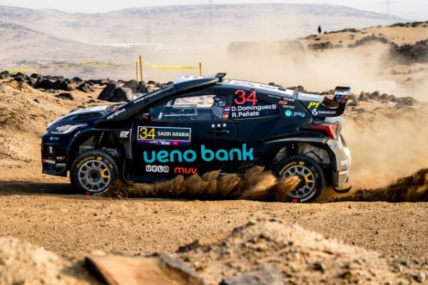 Automovilismo: Rogelio Peñate remonta y es cuarto de la WRC2 Challenger en Arabia