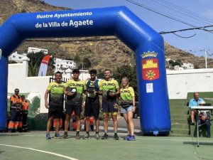 Agaete: Fernando de Armas Hernández y Lorena Padrón Beltrán, primeros campeones de la crono
