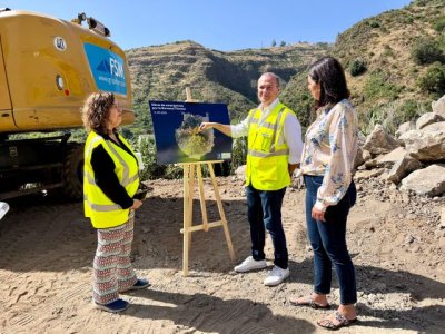 El Cabildo trabaja para abrir durante el verano las seis carreteras que aún siguen cortadas debido a los efectos de la borrasca Therese