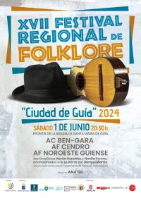 Guía: El XVII Festival Regional de Folklore 'Ciudad de Guía' se celebra este sábado en el frontis de la Iglesia