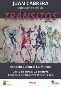 Arucas: El Espacio “La Mutua” presenta una exposición pictórica del artista Juan Cabrera Cruz, bajo el título “Tránsitos”