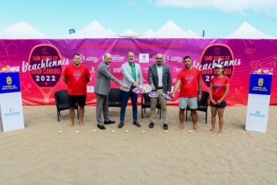 La arena de Las Canteras se engalana para el mejor tenis playa del mundo